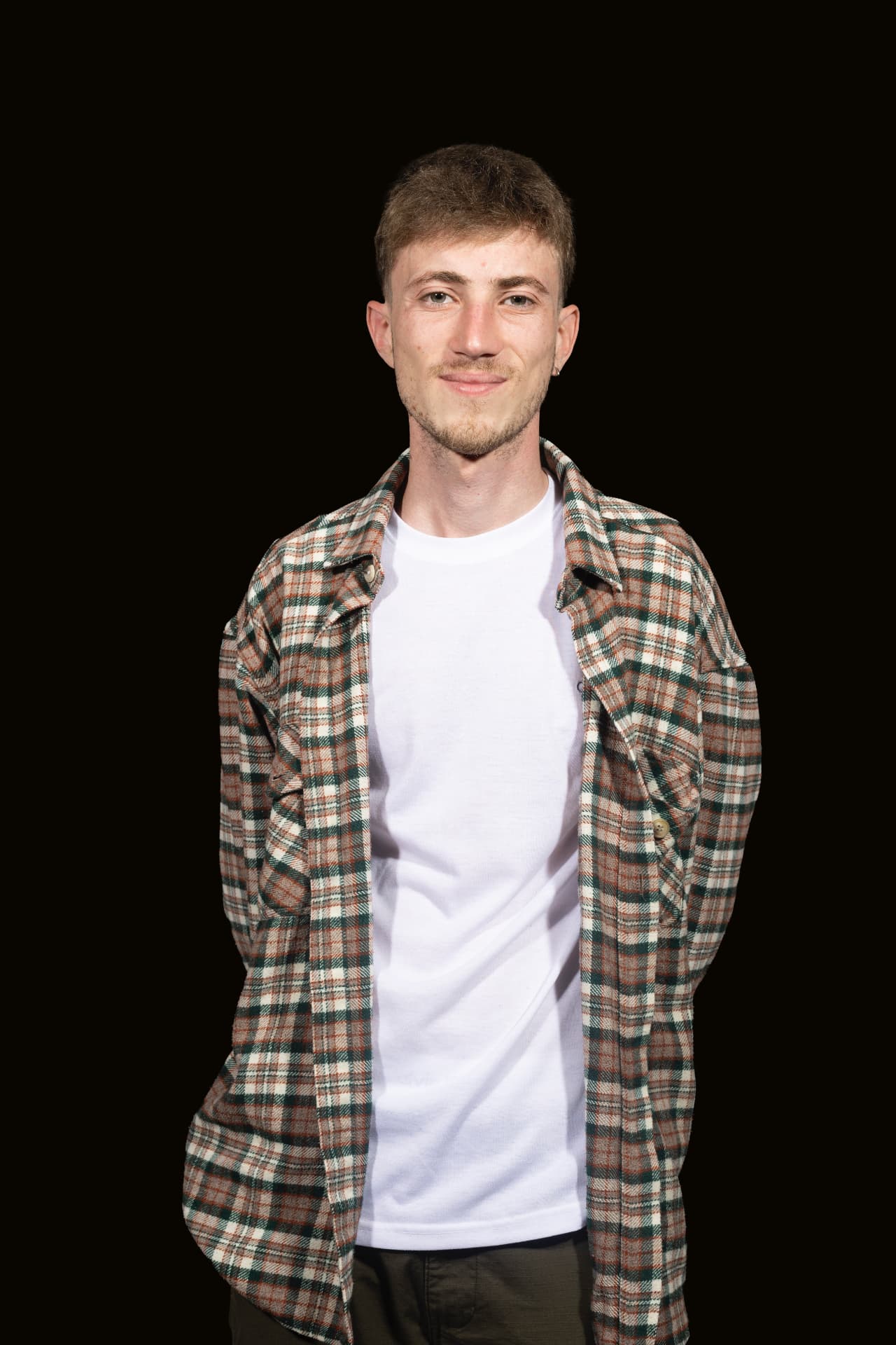Portrait de Lucas Jourdan, régisseur lumière