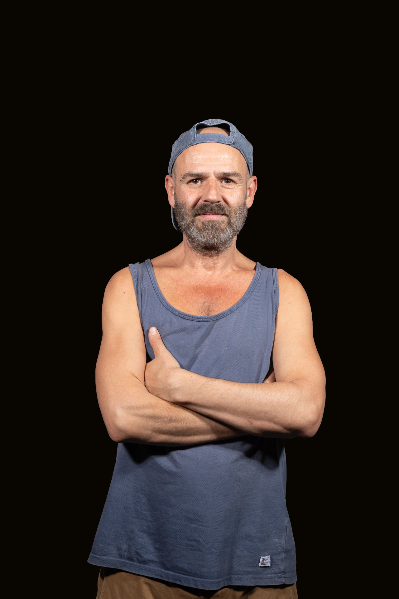 Portrait de Jef Castaing, création costumes