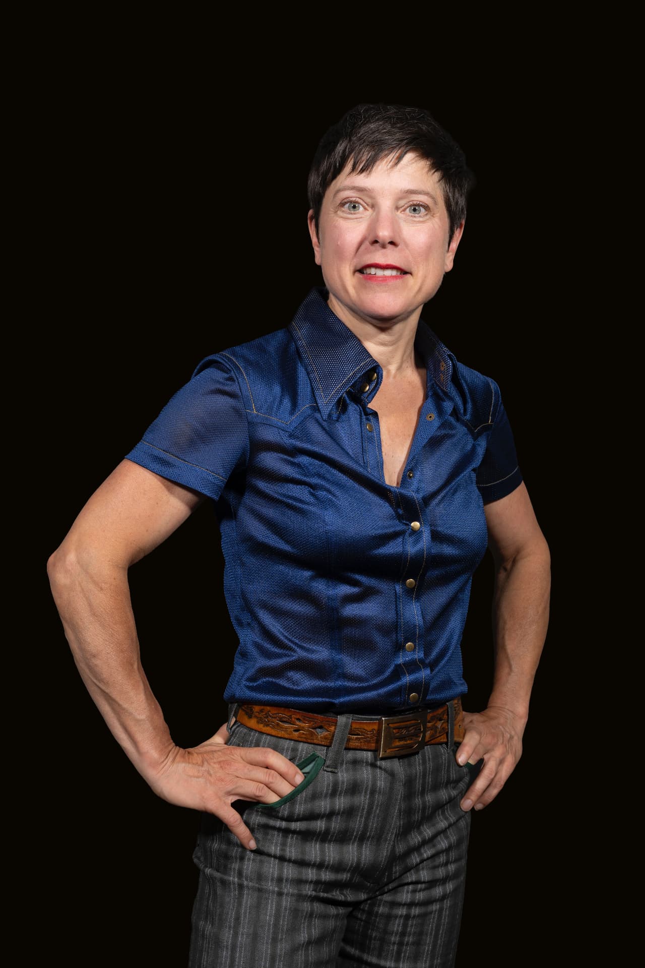 Portrait de Marion Schmid, couturière